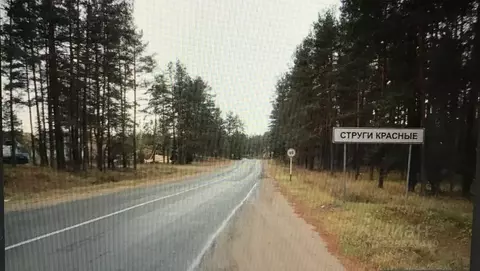 Участок в Псковская область, Струго-Красненский район, д. Пламя  ...