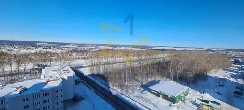 Свободной планировки кв. Башкортостан, Благовещенск ул. Комарова, 25 ...