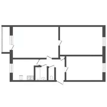 3-к кв. Пермский край, Пермь ул. Александра Матросова, 6 (61.0 м)