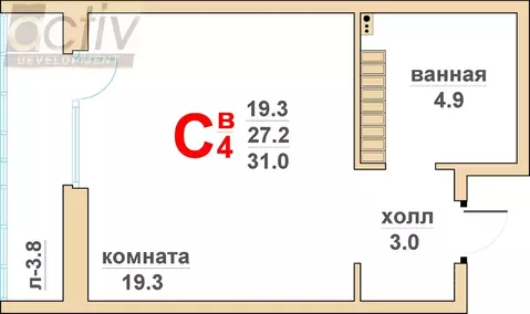 1-к кв. Свердловская область, Верхняя Пышма Гранд Успенский жилой ...