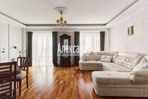 3-к кв. Санкт-Петербург Варшавская ул., 23к3 (125.9 м)