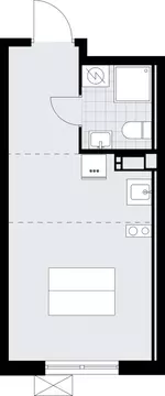1-к кв. Ленинградская область, Ломоносовский район, Лаголовское с/пос, ...
