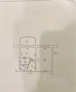 1-к кв. Саха (Якутия), Якутск ул. Ломоносова, 42 (39.17 м)