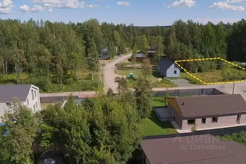 Участок в Ленинградская область, Приозерский район, пос. Сосново  ...