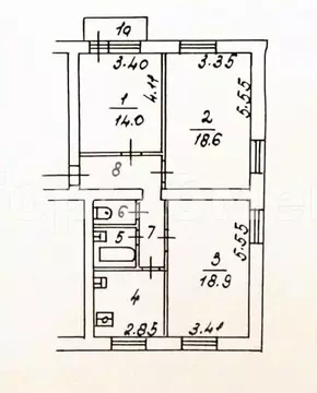 Комната Москва ул. Фонвизина, 4 (19.0 м)