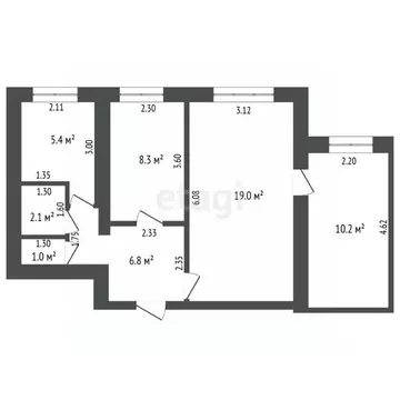 Дом в Башкортостан, Стерлитамакский район, Отрадовский сельсовет, с. ...