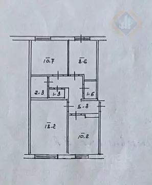 3-к кв. Приморский край, Находка ул. Астафьева, 3А (61.2 м)
