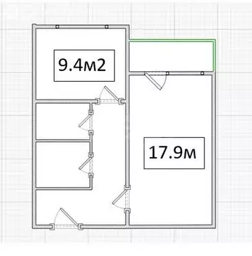 1-комнатная квартира: Всеволожск, микрорайон Южный, Аэропортовская ...