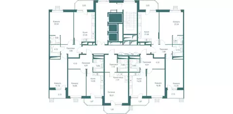 2-комнатная квартира: Одинцово, Северная улица, 5к2 (81.5 м)