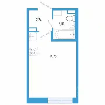 Студия Санкт-Петербург пос. Шушары, Аэросити 7 жилой комплекс (20.01 ...