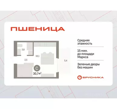 Студия Новосибирская область, Новосибирский район, Краснообск рп, 3-й ...