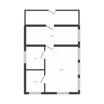 Дом в Брянская область, Жуковка Сельская ул. (67 м)