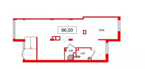 Помещение свободного назначения в Санкт-Петербург просп. Буденного, ...