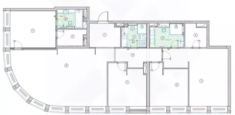 4-к кв. Москва Дружинниковская ул., 15А (173.5 м)