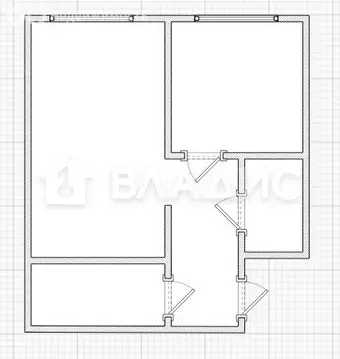 2-комнатная квартира: Пенза, улица Бутузова, 13 (48.9 м)