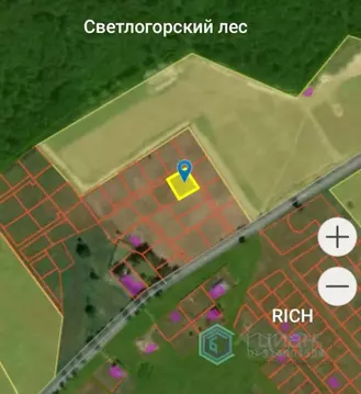 Участок в Калининградская область, Зеленоградский муниципальный округ, ...