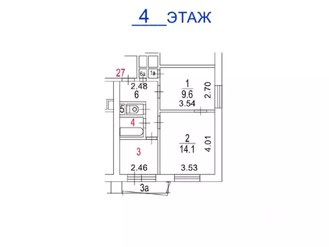 2-к кв. Москва Дегунинская ул., 22 (38.7 м)