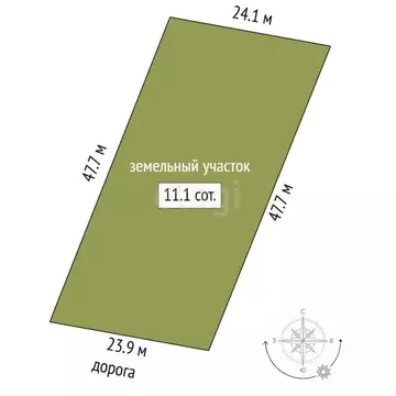 Участок в Мордовия, Лямбирский район, Берсеневское с/пос, пос. ...