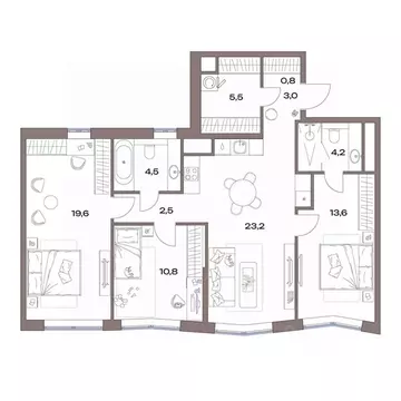 3-к кв. Москва Северный ао, Восточное Дегунино р-н, Акценты жилой ...