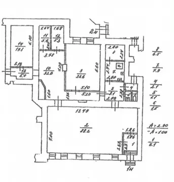 Торговая площадь в Санкт-Петербург ул. Чайковского, 61 (222 м)