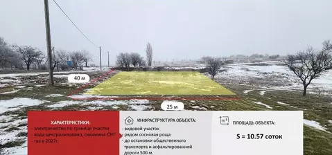 Участок в Крым, Симферопольский район, Трудовское с/пос, Бештерек СТ  ...