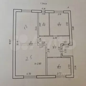 Дом в Белгородская область, Старый Оскол ул. Черноморская, 31 (81 м)