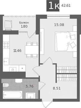 1-к кв. Калининградская область, Светлогорск Лесная Сказка жилой ...