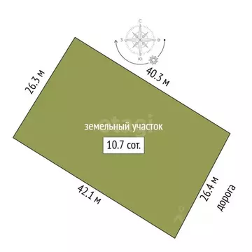 Участок в Татарстан, Елабужский район, Поспеловское с/пос, пос. ...