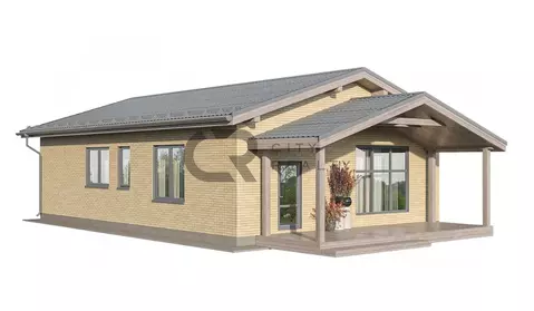 Коттедж в Ленинградская область, Выборгский район, Первомайское с/пос, ...