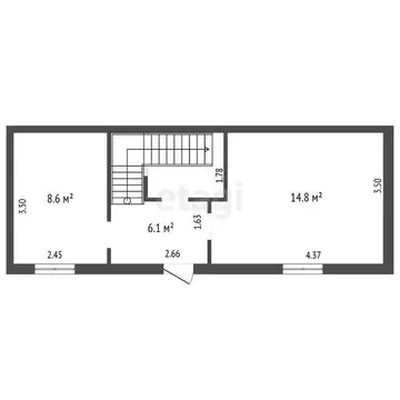Дом в посёлок Пудость, Верстовой проезд (70.6 м)