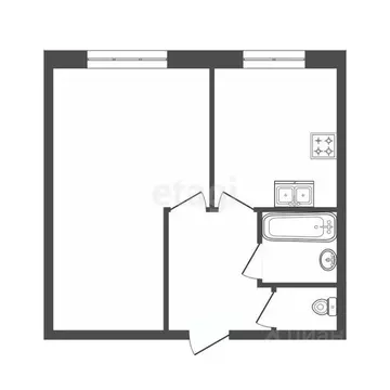 1-к кв. Санкт-Петербург просп. Науки, 14К1 (31.1 м)