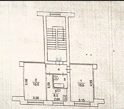 2-комнатная квартира: Челябинск, улица Ловина, 19 (44 м)
