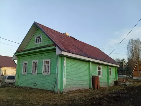 Дом в Ленинградская область, Лодейнопольский район, Алеховщинское ...