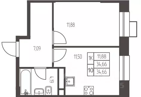 1-к кв. Московская область, Ивантеевка Пушкинский городской округ, ...