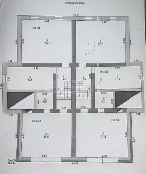Дом в Воронежская область, Рамонский район, с. Ямное ул. Строителей, ...