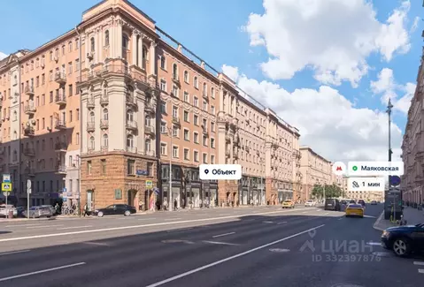 Помещение свободного назначения в Москва Тверская ул., 27С1 (77 м)