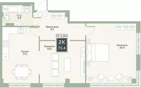 Свободной планировки кв. Курганская область, Курган Заозерный ...