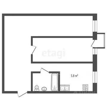 2-к кв. Вологодская область, Вологда Мишкольцская ул., 9 (42.5 м)