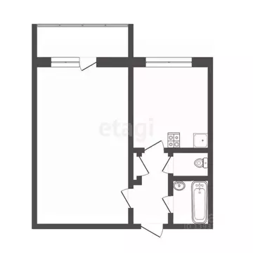 1-к кв. Тюменская область, Тюмень Восточный мкр, ул. Моторостроителей, ...