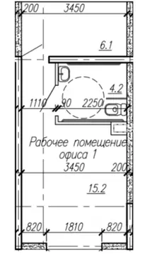 Офис в Краснодарский край, Красноармейский район, Марьянское с/пос, ...