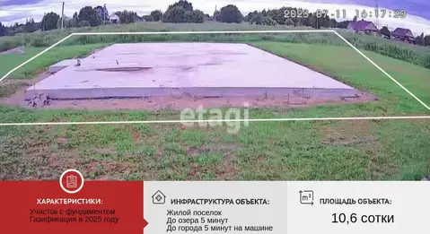 Участок в Ярославская область, Ярославский муниципальный округ, д. ...