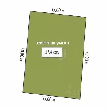 Участок в Амурская область, Благовещенский район, с. Волково  (17.4 ...