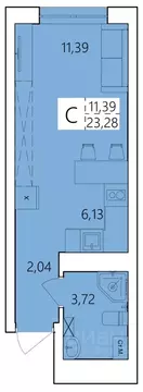 Студия Башкортостан, Уфа ул. Пожарского, 237 (23.28 м)