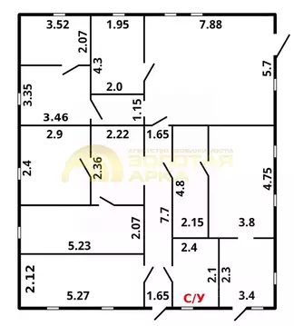 Офис в Краснодарский край, Крымск Пролетарская ул., 31 (222 м)