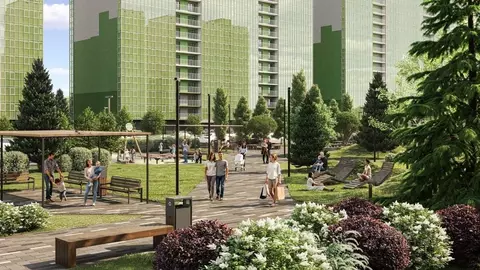 1-к кв. Красноярский край, Красноярск Нанжуль-Солнечный мкр, Аллея ...