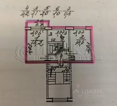 2-к кв. Санкт-Петербург ул. Демьяна Бедного, 22к3 (44.5 м)