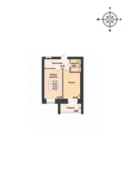 1-к кв. Марий Эл, Медведевский район, Руэмское с/пос, пос. Руэм ул. ...