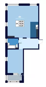 Свободной планировки кв. Камчатский край, Петропавловск-Камчатский ...