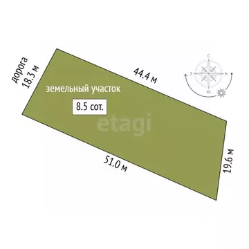 Участок в Башкортостан, Стерлитамакский район, Октябрьский сельсовет, ...