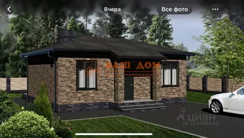 Дом в Тульская область, Тула городской округ, д. Ямны  (60 м)